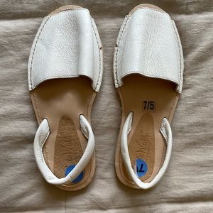 Leather Slip On Sandal *NEW* Size 7.5